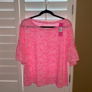 Lilly Pulitzer Ziva Top-Xl
